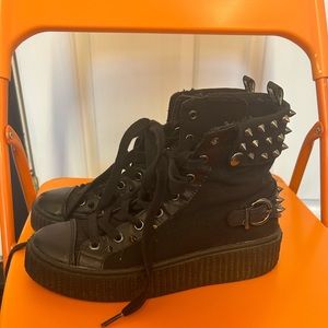 Demonia Spiked  Hightops